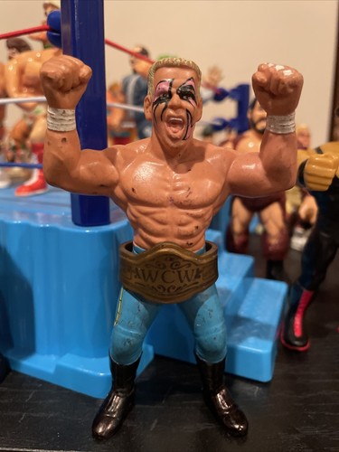 Vintage STING 1990 WCW GALOOB WORLD CHAMPIONSHIP W...