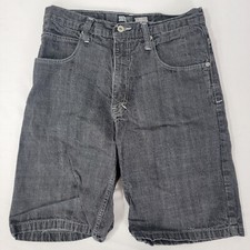 Southpole Boy's Youth Black Shorts Vintage Size 20 Graffiti Back Pockets READ 