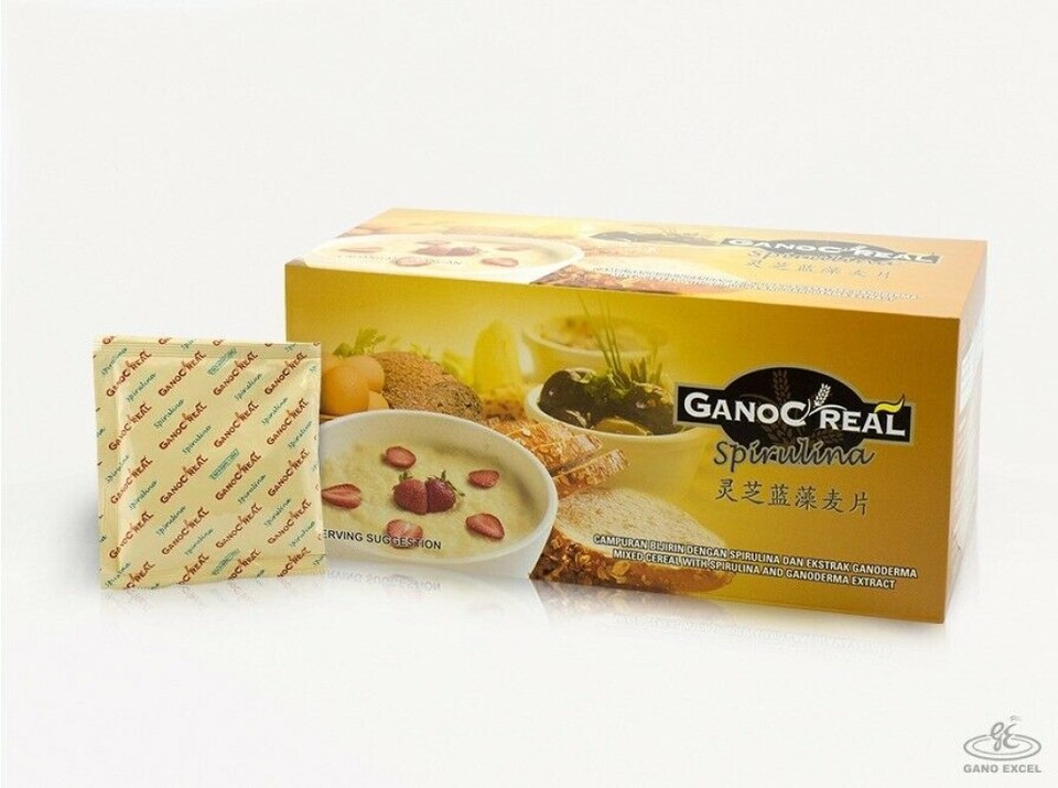 15 x Gano Excel Gano Cereal Spirulina Oats With Ganoderma Lucidum 15