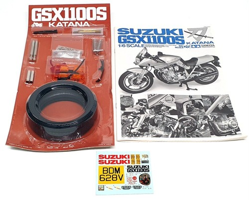 Tamiya 1/6 Scale Model Kit 16025 - Suzuki GSX1100S Katana Motorbike - Picture 5 of 5