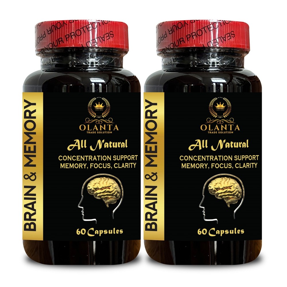 Brain and memory supplements for focus and cognitive support 2B