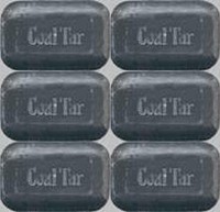 Soap Works Coal Tar Bar Soap 6 Count Soap Works Coal Tar Bar Soap 6 Count