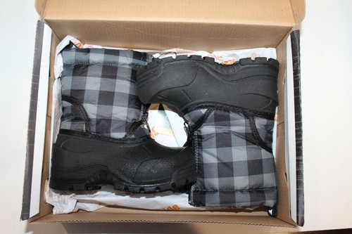 Cozy Icicle Polar Toddler Boots Black/Gray Size 7 US Stylish - Picture 2 of 10