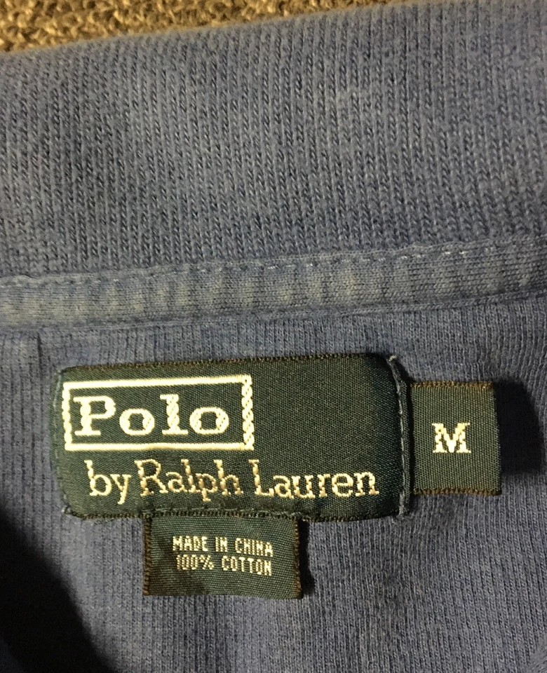 Vtg 90s Polo Ralph Lauren 1/4 ZIP Sweater M Sport Nautical Ski Sailing Flag USA - Image 4 of 4