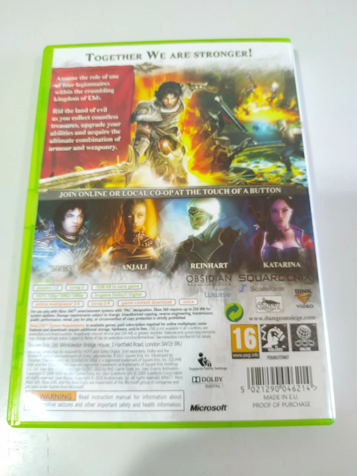 Dungeon Siege III - Juego Xbox 360 Edicion España PAL - 3T, foto 2 de 4