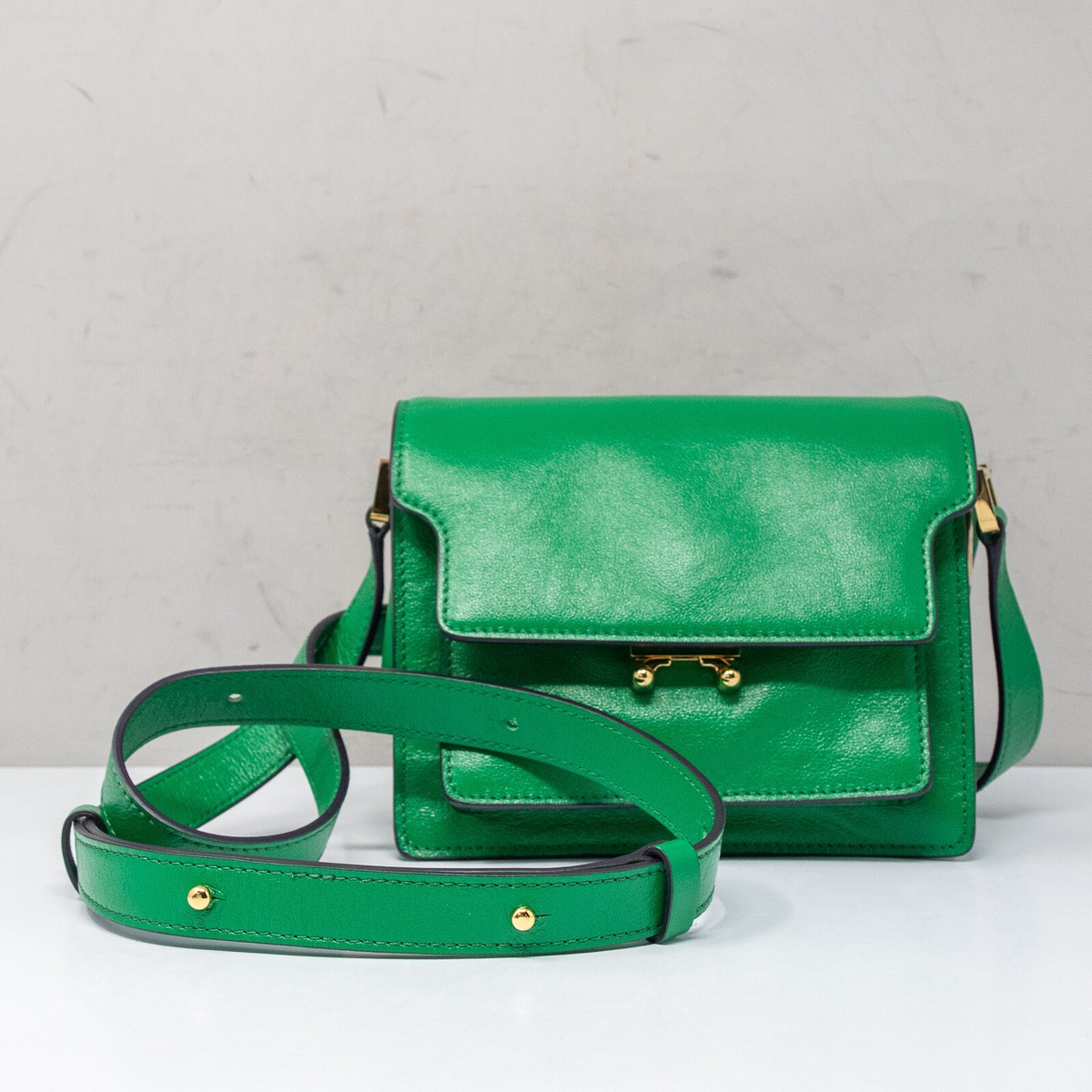 【MARNI】TRUNK SOFT BAG MINI Marni Trunk Soft Mini Shopping Bag | Liberty