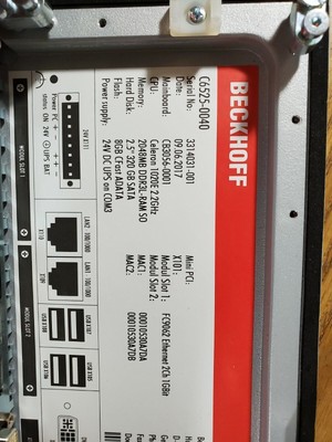 1PC New BECKHOFF C6525-0040 Industrial PC BRAND NEW B&F C6525-0040 FREE SHIP US