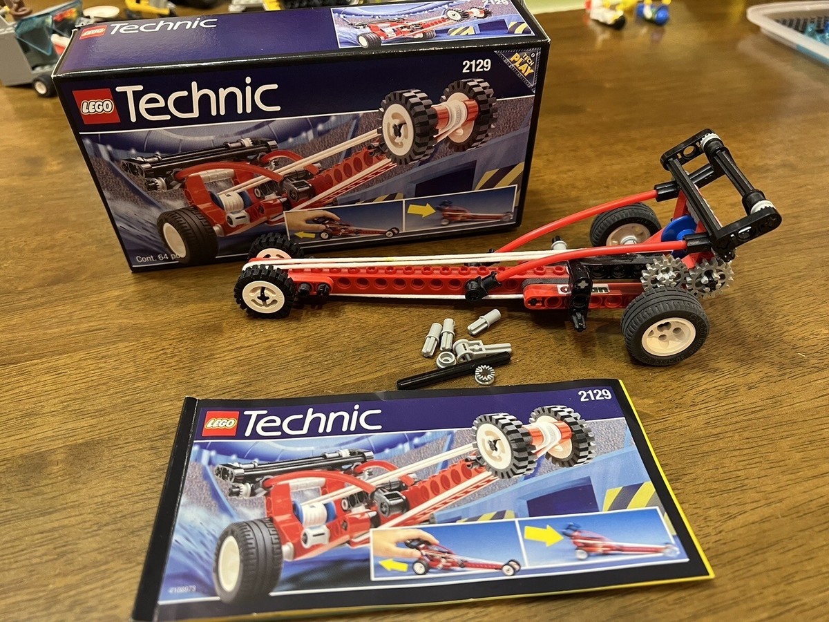 LEGO TECHNIC: Blast-Off Dragster (2129) 100% complete In Box | eBay