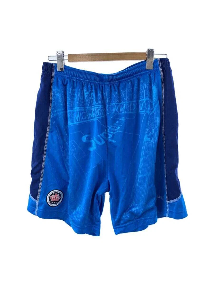 Pantalon court de football jacquard Supreme bleu L occasion