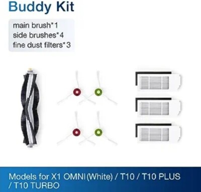 Buddy Kit (Hauptbürste, Seitenbürste, Filter)    für X1 e Omni/ X1...