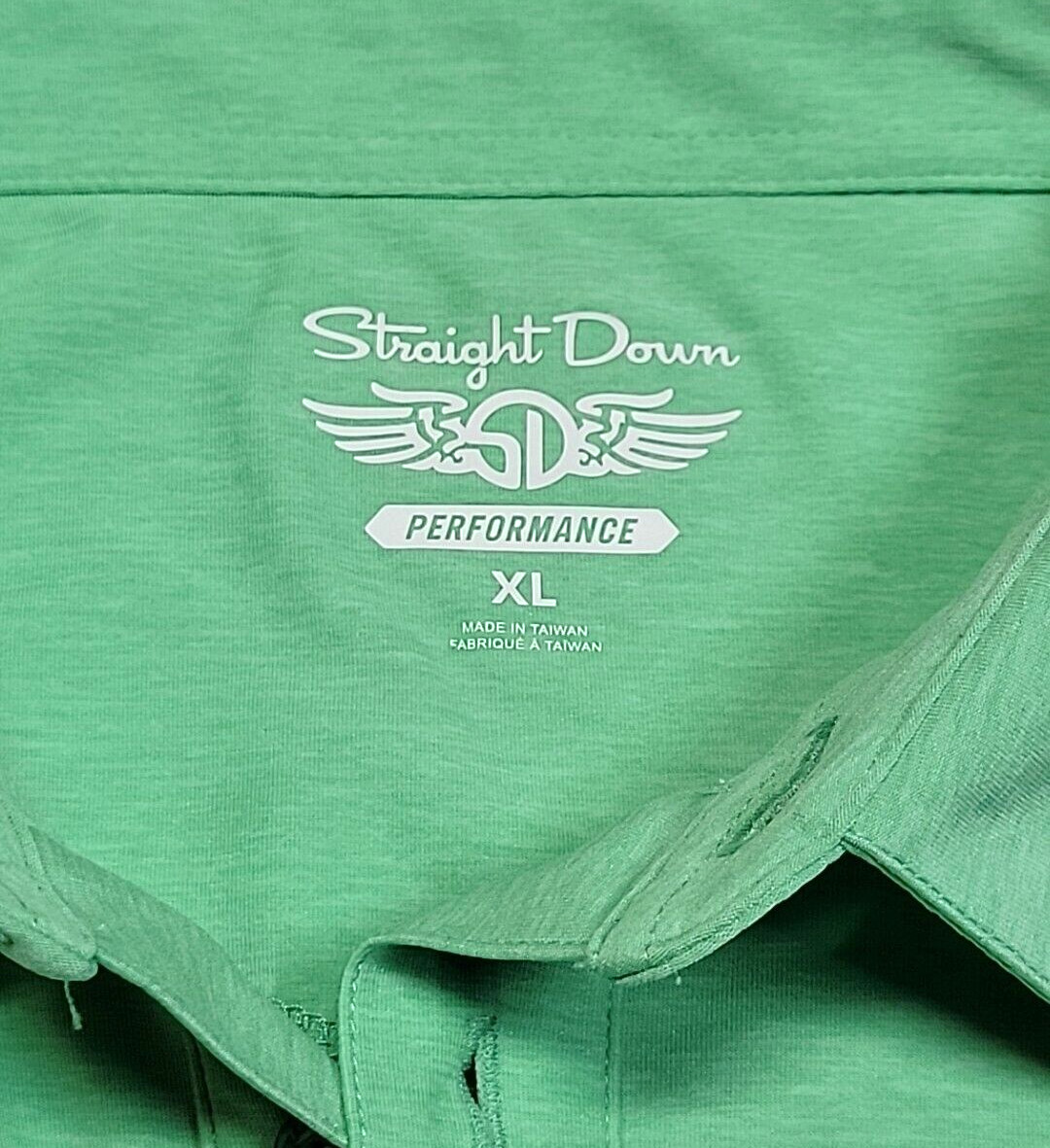 Straight Down Performance Green Golf Athletic Ath… - image 6