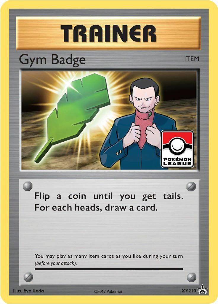 Gym Badge (Giovanni) XY210 - League Promo - Holo Pokemon Gym Badge (Giovanni) XY210 - League Promo - Holo Pokemon