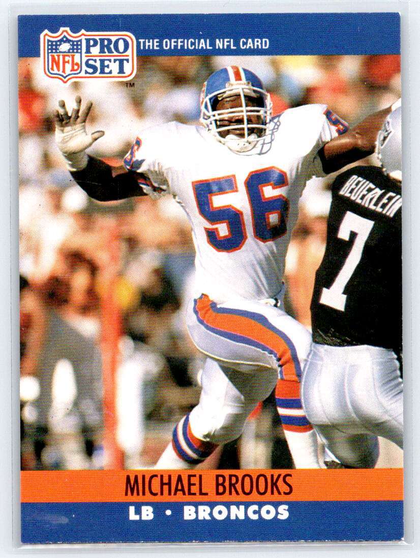 1990 Pro Set #485 Michael Brooks