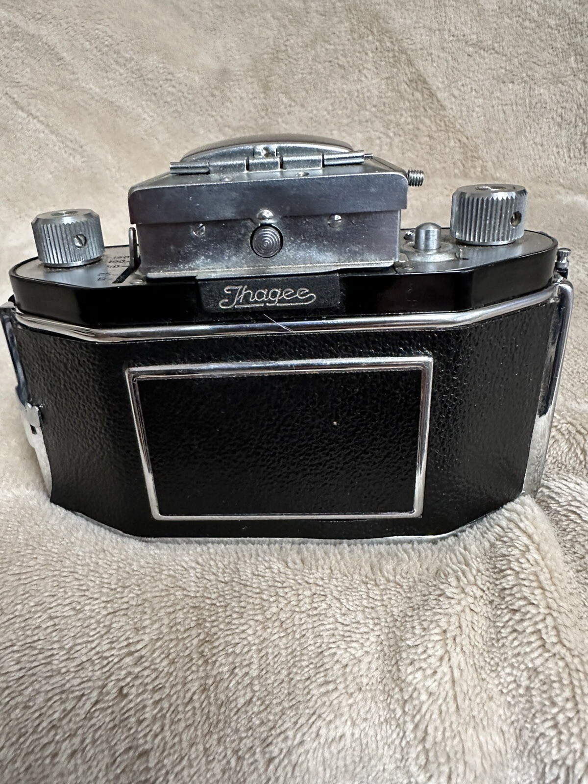 Ihagee Dresden EXA Viewfinder Camera, 50mm Meritar & Wallace Heaton
