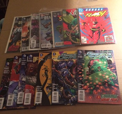 14 DC Comics: Deathstroke, Superman, Green Arrow, Flash, Etc.