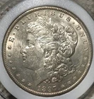 1897-o Morgan Silver Dollar AU-BU FULL BREASTFEATHERS