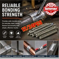 12 or 24 Pcs Low Temperature Universal Welding Rod Sticks Metal Easy Melt US