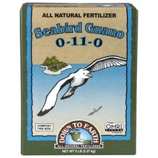 Down To Earth Organic Seabird Guano 0-11-0 All Natural Fertilizer, 5 lbs