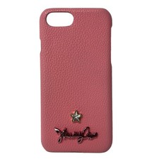 JIMMY CHOO Pink Leather Accessory Case
