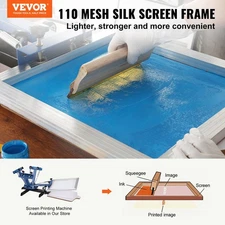 New Screen Printing Kit, 4 Pieces Aluminum Silk Screen Printing Frames, 20x20in
