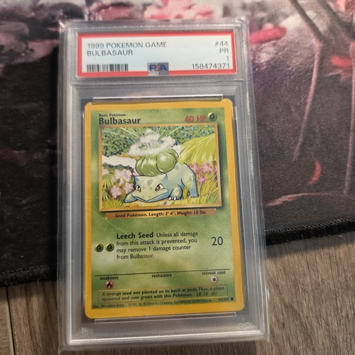 Bulbasaur graded PSA 1 for sale on eBay