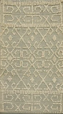 Modern Gotti Design Rug 2x4 Ft Hand-Knotted Transitional Oriental Wool Carpet