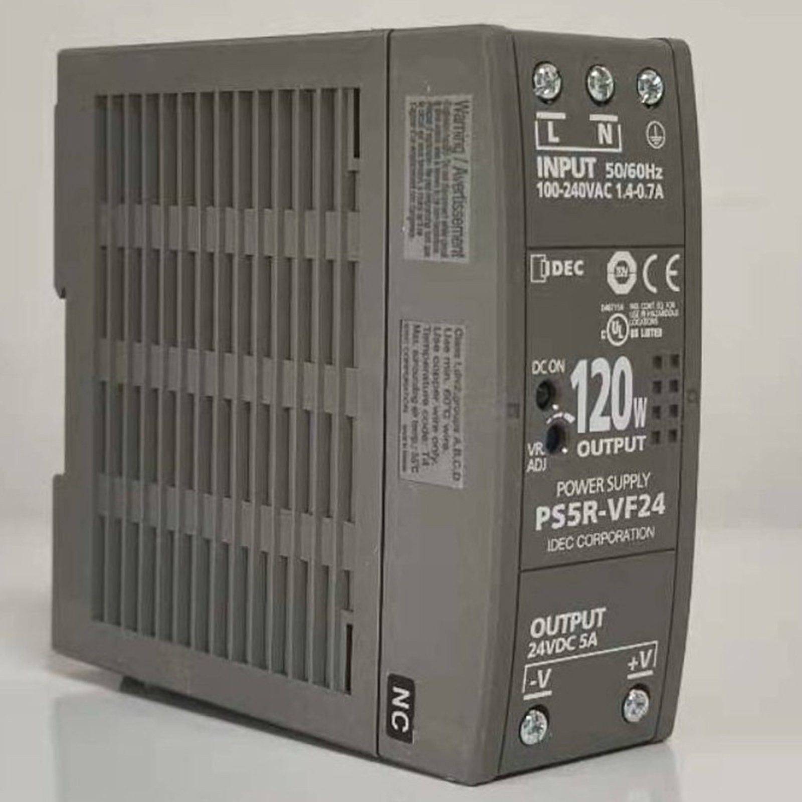 Nuovo alimentatore switching per montaggio su rotaia IDEC PS5R-VF24 foto 3