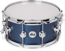 DW Collector's Series Snare Drum - 6.5 inches x 14 inches, Satin Regal Blue