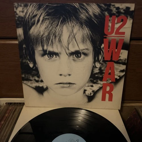 U2 War 1983 LP Vintage Original Rock Vinyl Island Records 90067-1 Vg