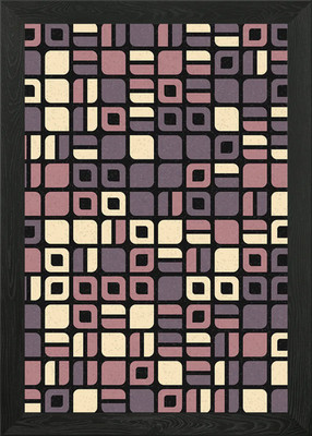 Geometrisches Muster gerahmtes Wandbild Poster Leinwanddruck Bild