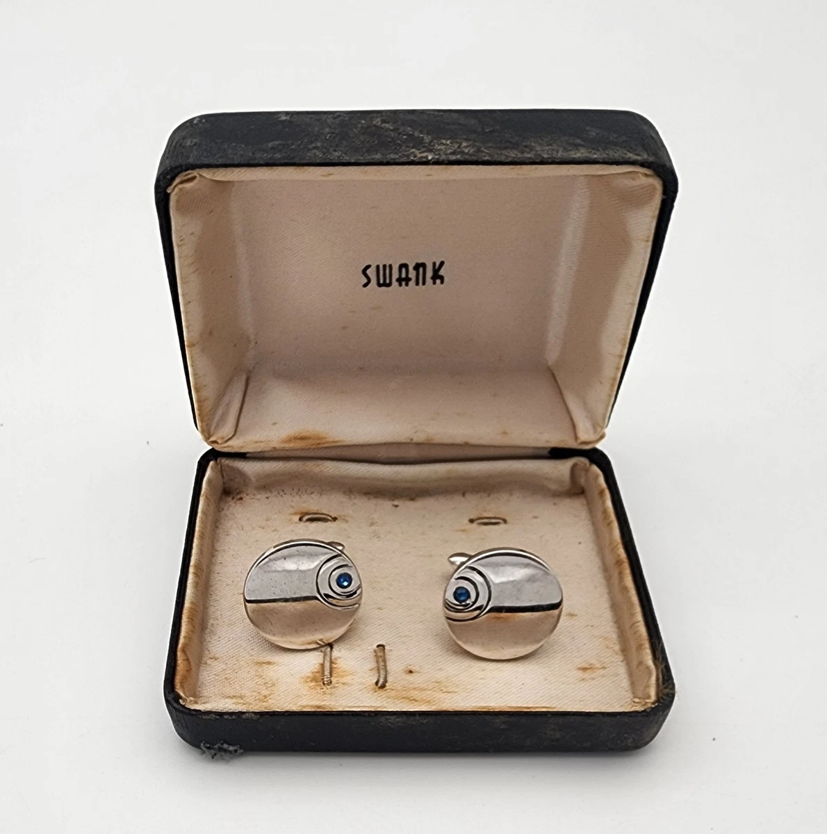 Swank Stainless Steel Cufflinks for Men for sale | eBay