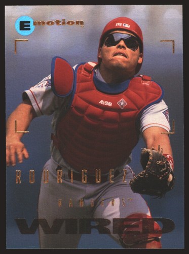 1995 Skybox Emotion Ivan Rodriguez #88 card