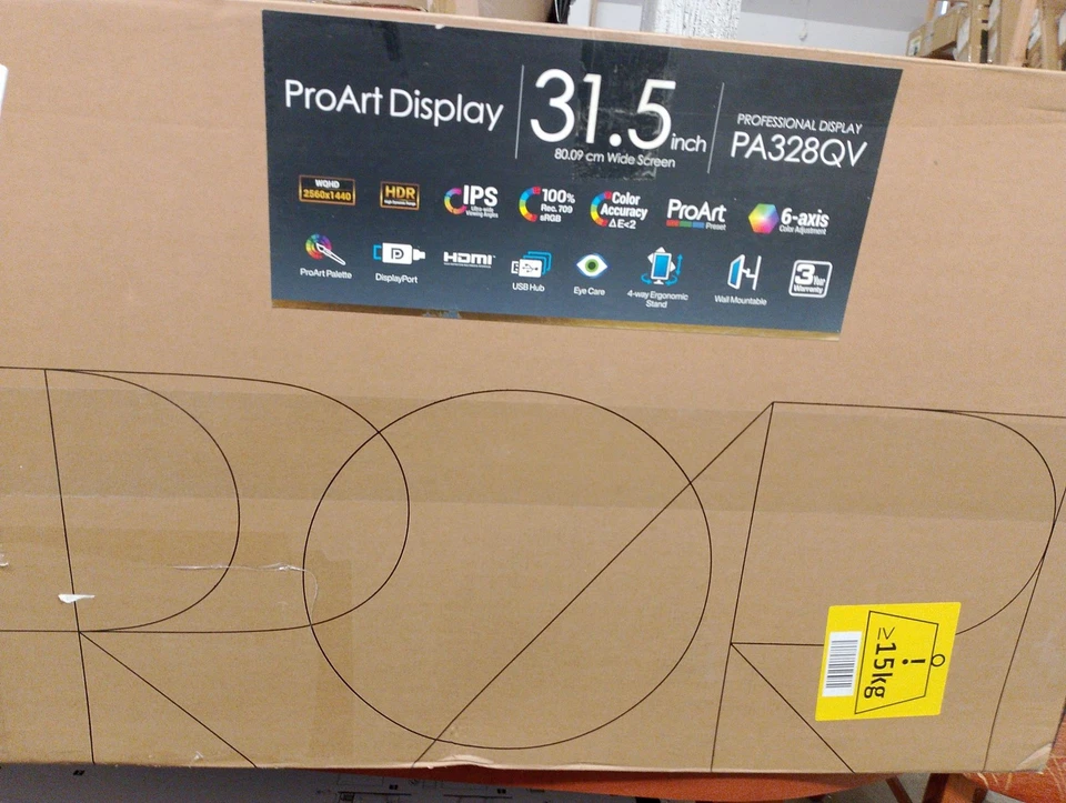 DEFEKT ASUS ProArt PA328QV – professioneller WQHD-Monitor - Bild 2 von 4