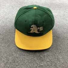 Vintage Oakland Athletics Hat Cap Snap Back One Size Green MLB Designated Hitter