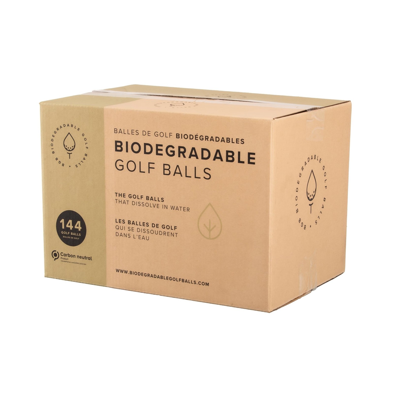 Biodegradable Golf Balls BGB Water Dissolvable | Eco Friendly Golf Gift | Wat...