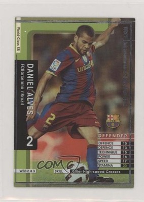 2010 Panini WCCF Intercontinental Clubs World-Class SB Daniel Alves da Silva g6p