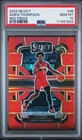 2023-24 Select Amen Thompson Rookie /199 Red Prizm Concourse #96 PSA 10