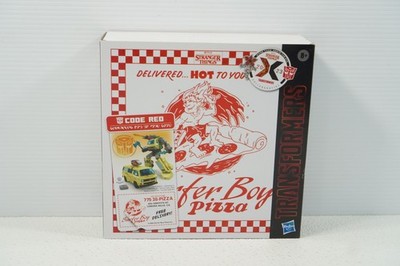 Transformers Stranger Things Code Red Surfer Boy Pizza