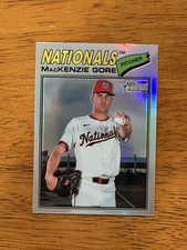 2026 Topps Heritage Mackenzie Gore #294 Chrome Refractor