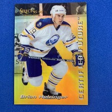 Brian Holzinger 1995-96 Select Certified Future Insert #6 NHL Buffalo Sabres