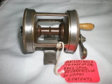 Vintage Meisselbach Tripart No. 581 Fishing Reel - Smooth Operation Throughout