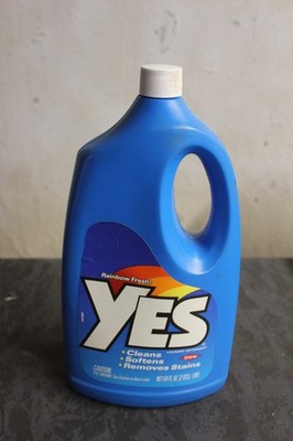 YES original vintage Laundry Detergent 64oz full NOS