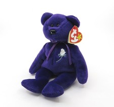 TY Beanie Babies Bear "Princess" 4300 Diana Princess of Wales Memorial Fund 97