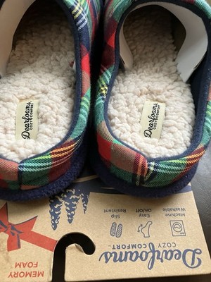 Papa Bear Slip-Ons PlaidBrandNew With Tags Size 9-10 Medium