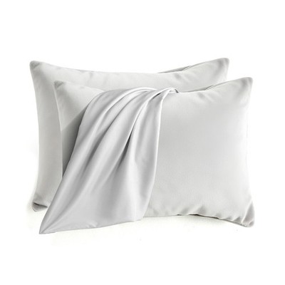 Q&J Fabric Co. Bedding Pillow Cases Standard Size set of 2 Soft Brushed Micro...