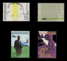 NETHERLANDS Sc# 490-2/B475, 1971 60th B-DAY OF PR. BERNHARD, MINT F-VF NH SET