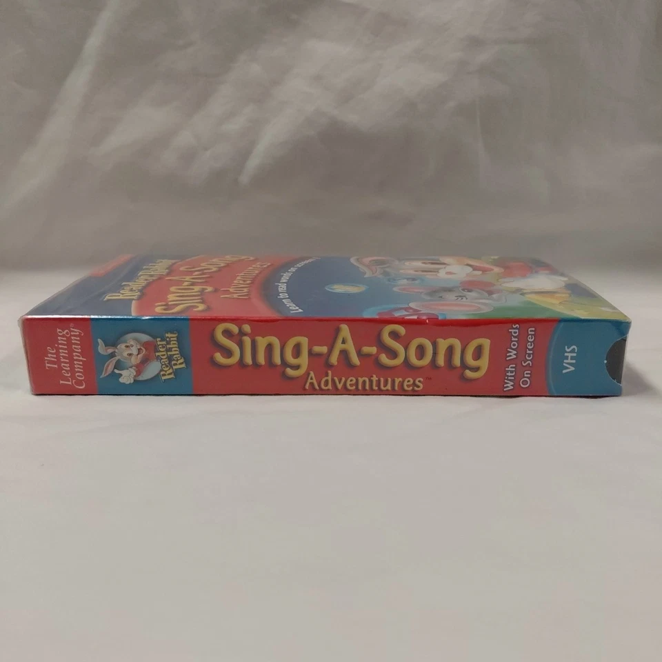 Reader Rabbit Sing-A-Song Adventures (VHS, 200) Learn to Read Educational Video - Image 3 of 4
