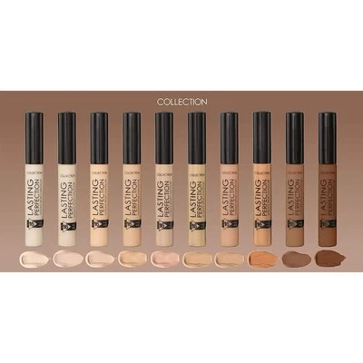 COLLECTION LASTING PERFECTION CONCEALER X 2 BOOTS NEW, FREE POSTAGE