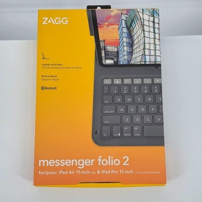 Zagg Messenger Folio 2 for iPad Air 11'' (M2) & iPad Pro 11'' (1, 2, 3 & 4th Gen)