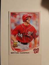 2013 TOPPS BRYCE HARPER ROOKIE READY FOR GRADING INVESTMENT GRADE CARD . rookie card picture